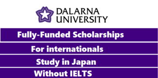 Dalarna University Scholarship 2023| Study In Japan