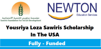Fully Funded Scholarships in the USA|Yousriya Loza Sawiris Scholarship