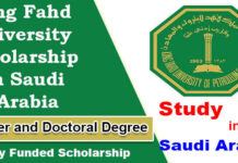 King Fahd University Scholarships 2023-24 in Saudi Arabia [Fully Funded]