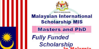 Malaysian International Scholarship MIS 2023-24 in Malaysia [Fully Funded]