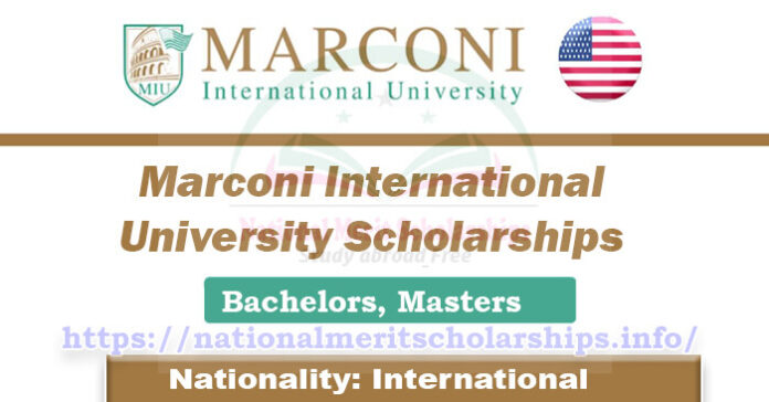 Marconi International University Scholarships 2023-24 in USA [Fully Funded]