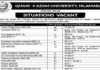Quaid-e-Azam University Jobs 2023 in Islamabad | QAU Jobs 2023