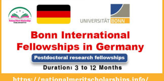 Bonn International Fellowships 2024 in Germany | Apply Now