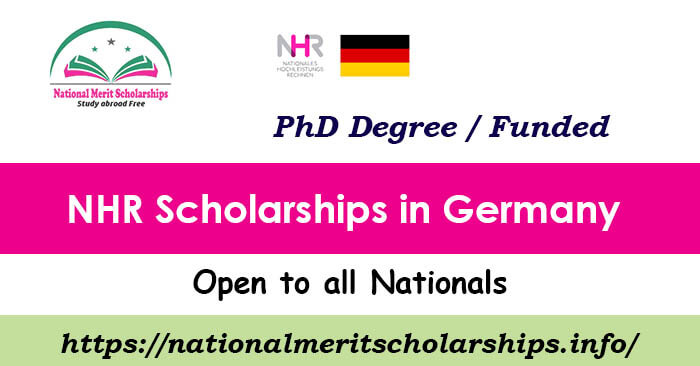 NHR Scholarship 2026 in Germany | Free Study in Germany