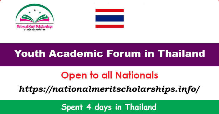 Youth Academic Forum 2025 in Thailand [Partially Funded]